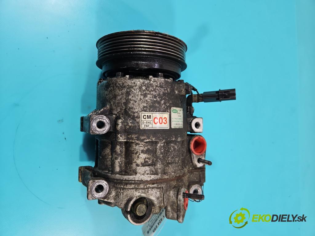 Hyundai Santa Fe II 2006-2012 2.2 CRDi 150 HP manual 110 kW 2188 cm3 5- Kompresor: klimatizácie F500MA5EA-04 (Kompresory klimatizácie)