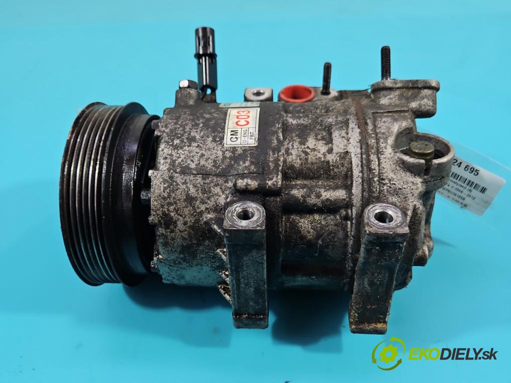 Hyundai Santa Fe II 2006-2012 2.2 CRDi 150 HP manual 110 kW 2188 cm3 5- Kompresor: klimatizácie F500MA5EA-04 (Kompresory klimatizácie)