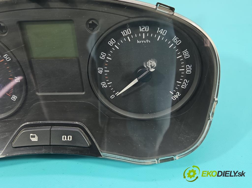 Skoda Fabia II 2007-2014 1.4 16V 86 HP manual 63 kW 1390 cm3 5- prístrojovka/ budíky 5J0920800E (Prístrojové dosky, displeje)