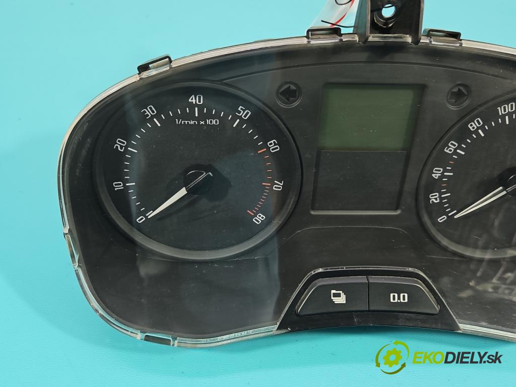 Skoda Fabia II 2007-2014 1.4 16V 86 HP manual 63 kW 1390 cm3 5- prístrojovka/ budíky 5J0920800E (Prístrojové dosky, displeje)