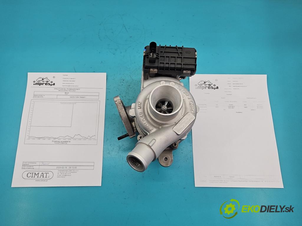 Ford Transit 2006-2013 2.2 tdci 140 HP manual 103 kW 2198 cm3 5- turbodúchadlo, turbo repasovaná 786880-6