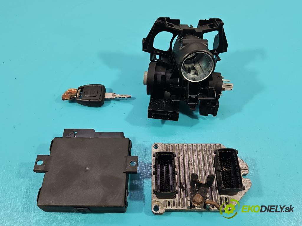 Opel Zafira A 1999-2005 1.8 16V 125 HP manual 92 kW 1796 cm3 5- riadiaca jednotka motora 09158726