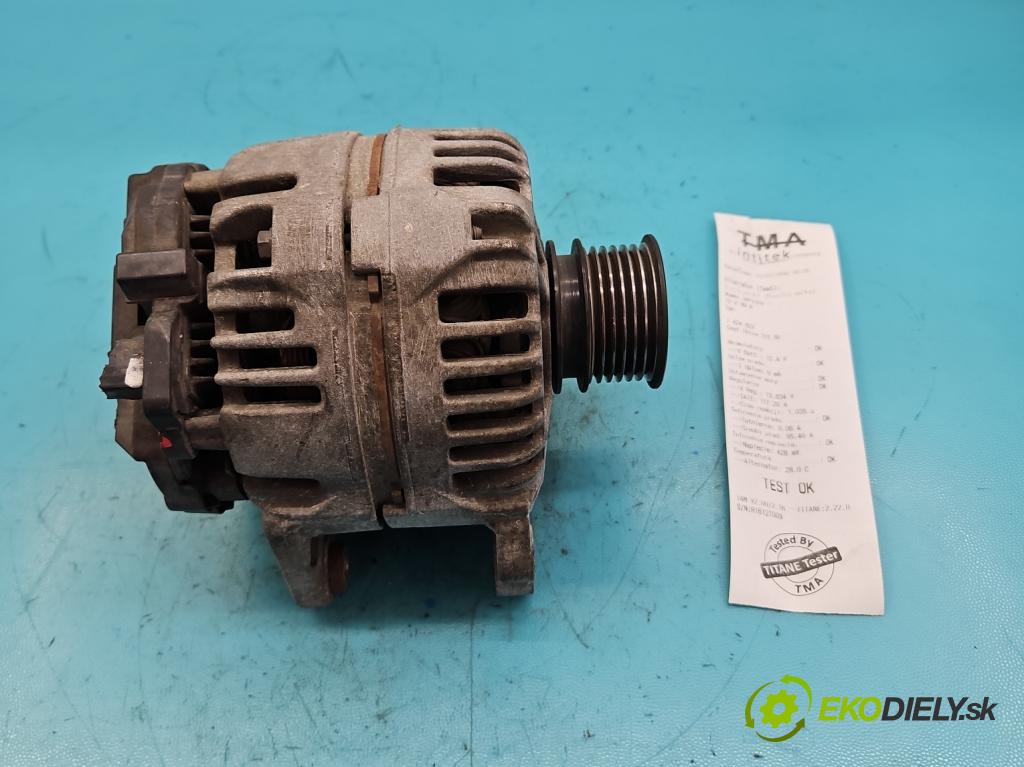 Seat Ibiza III 6L 2002-2008 1.4 16V 75 HP manual 55 kW 1390 cm3 3- Alternator 037903025M (Alternátory)