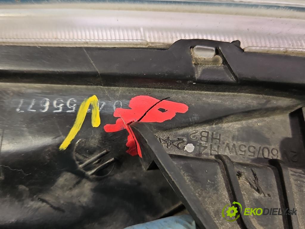 Honda Civic VII 2000-2006 1.6 16V 110 HP manual 81 kW 1590 cm3 4- Reflektor: pravý  (Pravé)