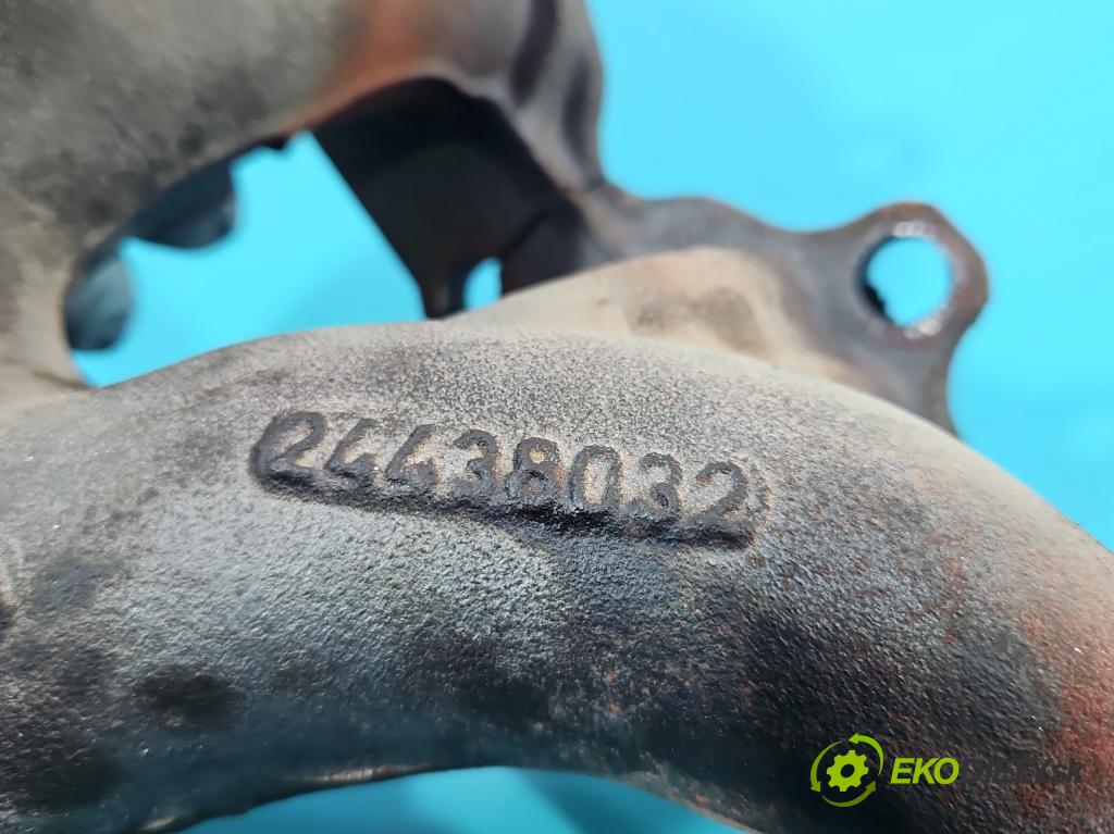 Opel Zafira B 2005-2014 2.2 16V 150 hp manual 110 kW 2198 cm3 5- potrubí výfuk 24438032 (Výfukové potrubí)