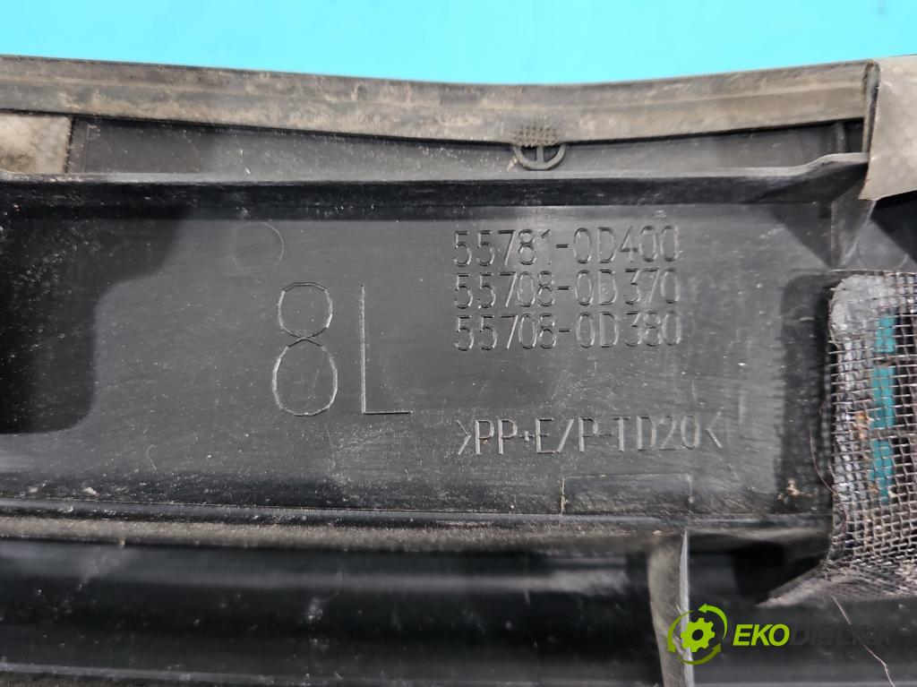 Toyota Yaris III 2011-2020 1.0 VVT-i 69KM manual 51 kW 998 cm3 3- torpédo 55781-0D400 (Torpéda)