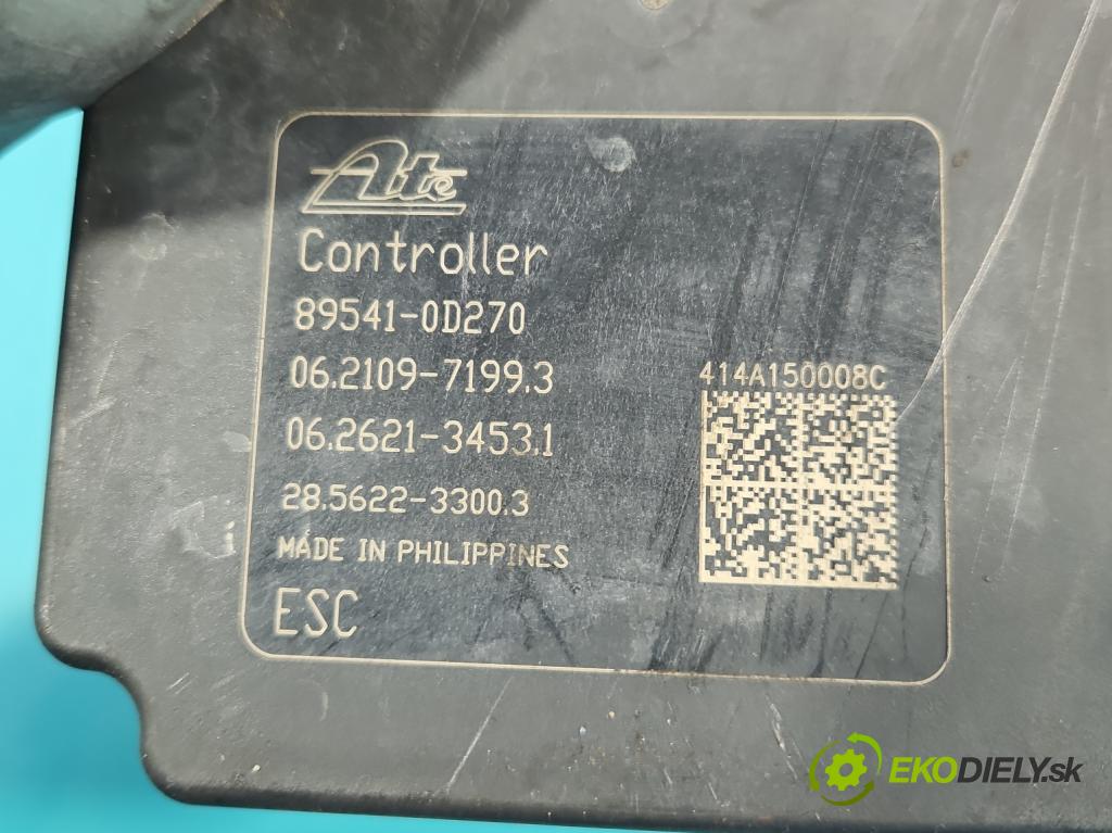 Toyota Yaris III 2011-2020 1.0 VVT-i: 69KM manual 51 kW 998 cm3 3- čerpadlo abs 44540-0D030 (Pumpy ABS)