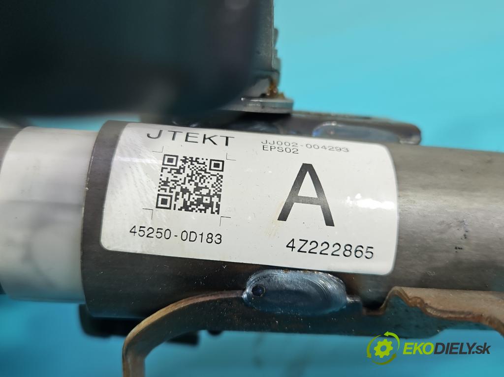 Toyota Yaris III 2011-2020 1.0 VVT-i: 69KM manual 51 kW 998 cm3 3- čerpadlo posilovač 45250-0D183 (Servočerpadlo, pumpa riadenia)