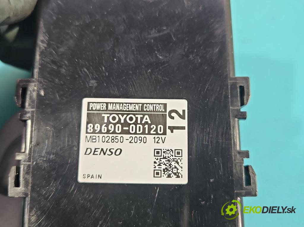 Toyota Yaris III 2011-2020 1.0 VVT-i: 69KM manual 51 kW 998 cm3 3- riadiaca jednotka motora 0261S09657