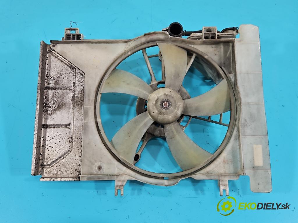 Toyota Yaris II 2005-2011 1.0 VVT-i: 69KM manual 51 kW 998 cm3 3- Ventilátor chladiča MF422750-0456