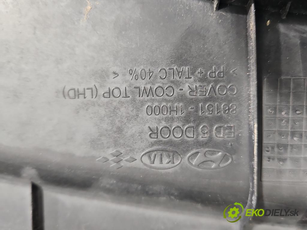 Kia Ceed I 2006-2012 1.4 16v 90 hp manual 66 kW 1396 cm3 5- torpédo 86151-1H000 (Torpéda)