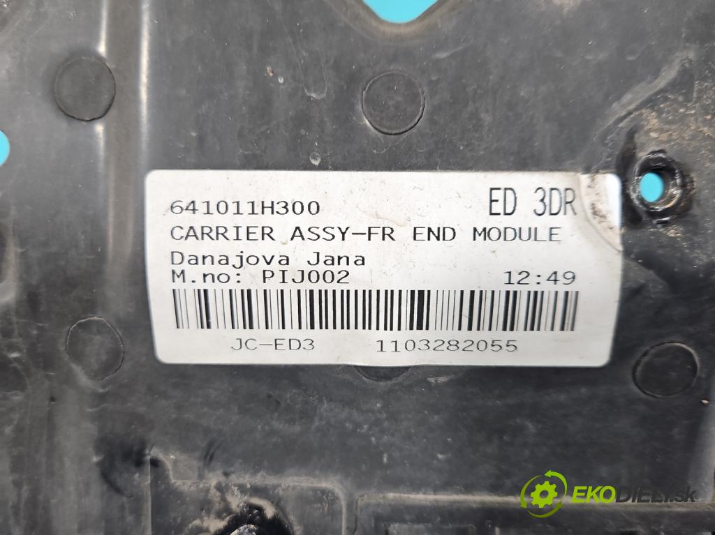 Kia Ceed I 2006-2012 1.4 16v 90 hp manual 66 kW 1396 cm3 5- stěna přední 64101-1H000 (Výztuhy přední)