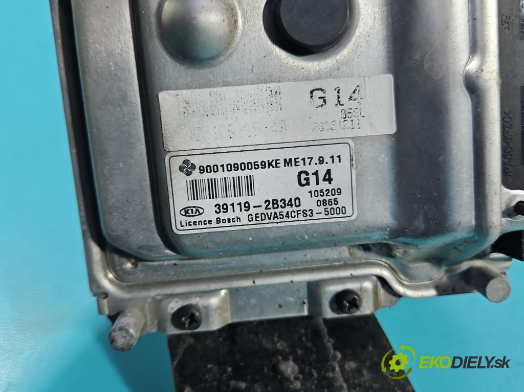 Kia Ceed I 2006-2012 1.4 16v 90 HP manual 66 kW 1396 cm3 5- riadiaca jednotka motora 39119-2B340
