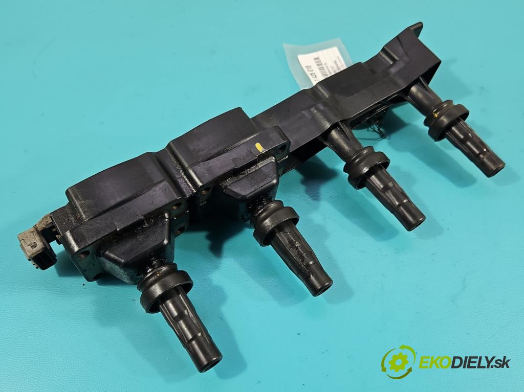 Peugeot 307 1.6 16V 109 HP manual 80 kW 1587 cm3 5- cievka zapaľovacia  (Zapaľovacie cievky, moduly)