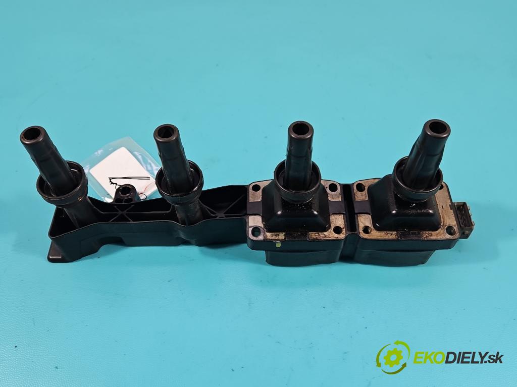 Peugeot 307 1.6 16V 109 HP manual 80 kW 1587 cm3 5- cievka zapaľovacia  (Zapaľovacie cievky, moduly)