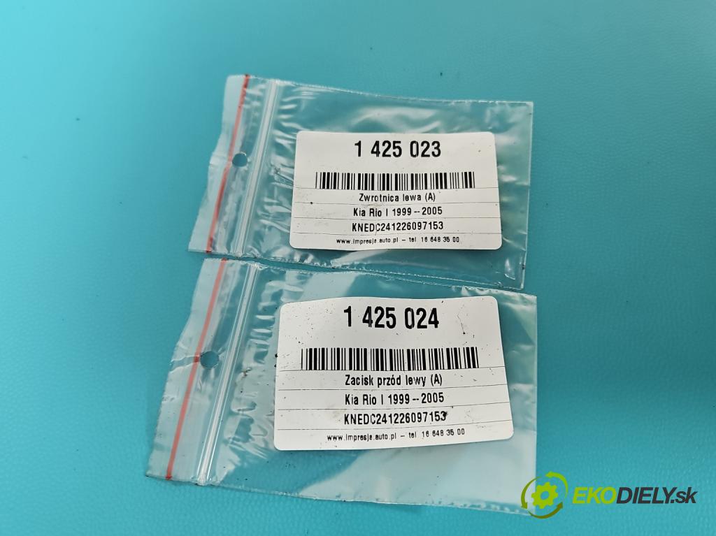 Kia Rio I 1999-2005 1.3 16v 75 HP manual 55 kW 1343 cm3 5- náboj ľavé (Náboje)