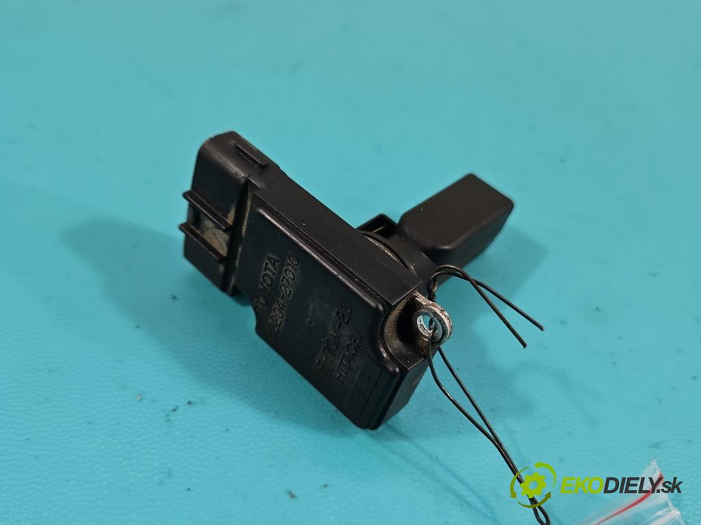 Toyota Avensis II T25 2003-2008 2.0 D4D 116 HP manual 85 kW 1995 cm3 4- průtokoměr: 22204-27010 (Váhy vzduchu)