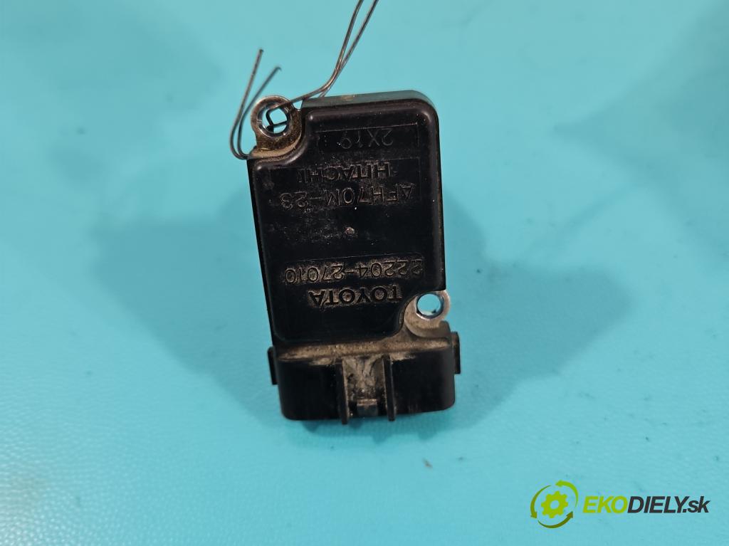 Toyota Avensis II T25 2003-2008 2.0 D4D 116 HP manual 85 kW 1995 cm3 4- průtokoměr: 22204-27010 (Váhy vzduchu)