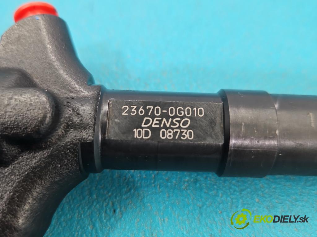 Toyota Avensis II T25 2003-2008 2.0 D4D 116 HP manual 85 kW 1995 cm3 4- vstrek 23670-0G010 (Vstrekovač paliva)