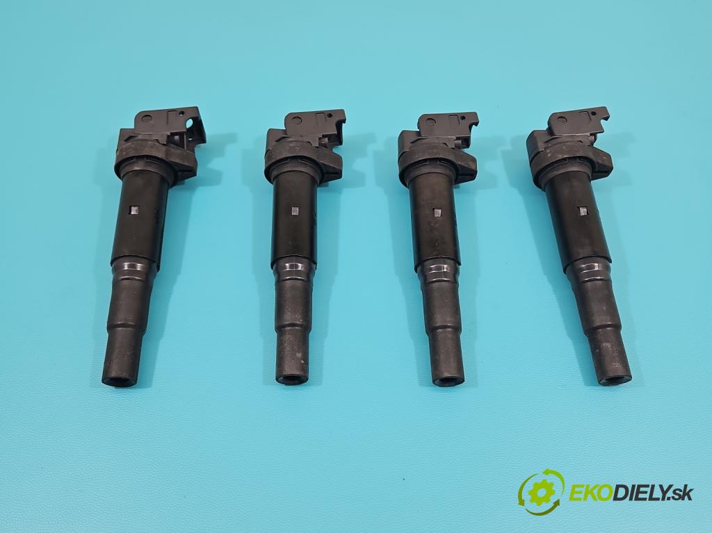 Peugeot 207 1.4 16v 88 HP manual 65 kW 1397 cm3 3- cievka zapaľovacia E2019102143 (Zapaľovacie cievky, moduly)