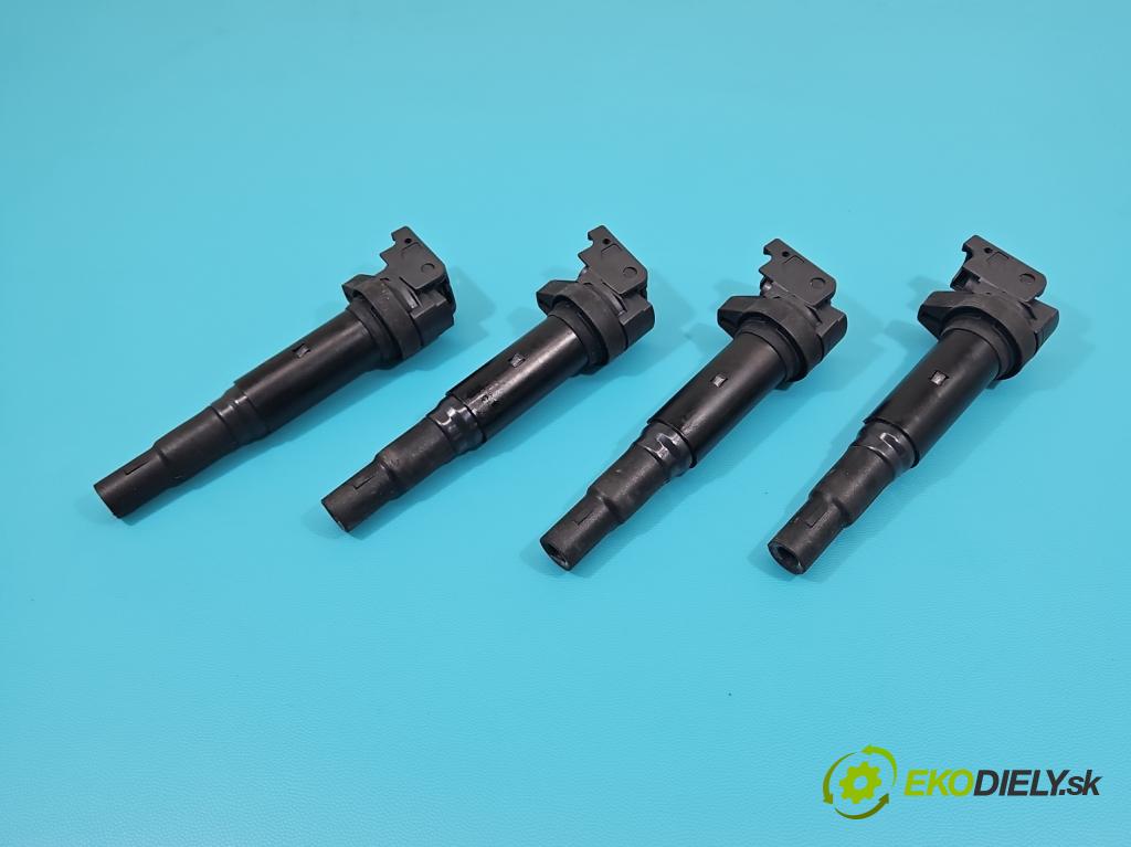 Peugeot 207 1.4 16v 88 HP manual 65 kW 1397 cm3 3- cievka zapaľovacia E2019102143 (Zapaľovacie cievky, moduly)