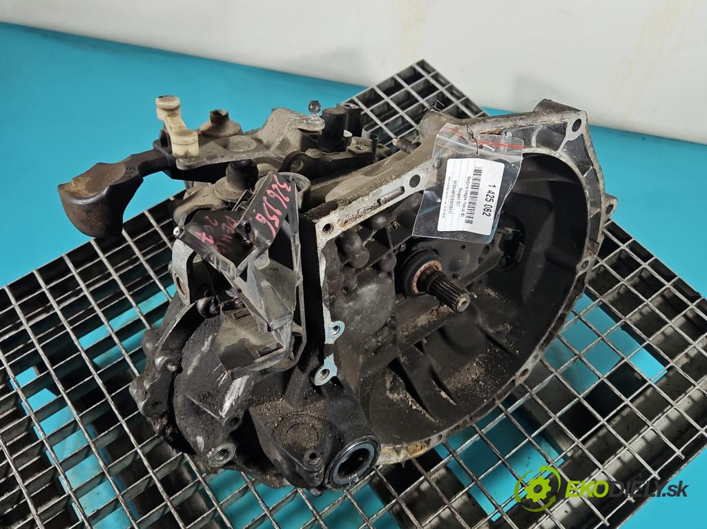 Peugeot 207 1.4 16v 88 HP manual 65 kW 1397 cm3 3- prevodovka stupeň,rýchlosť manual 20CQ88