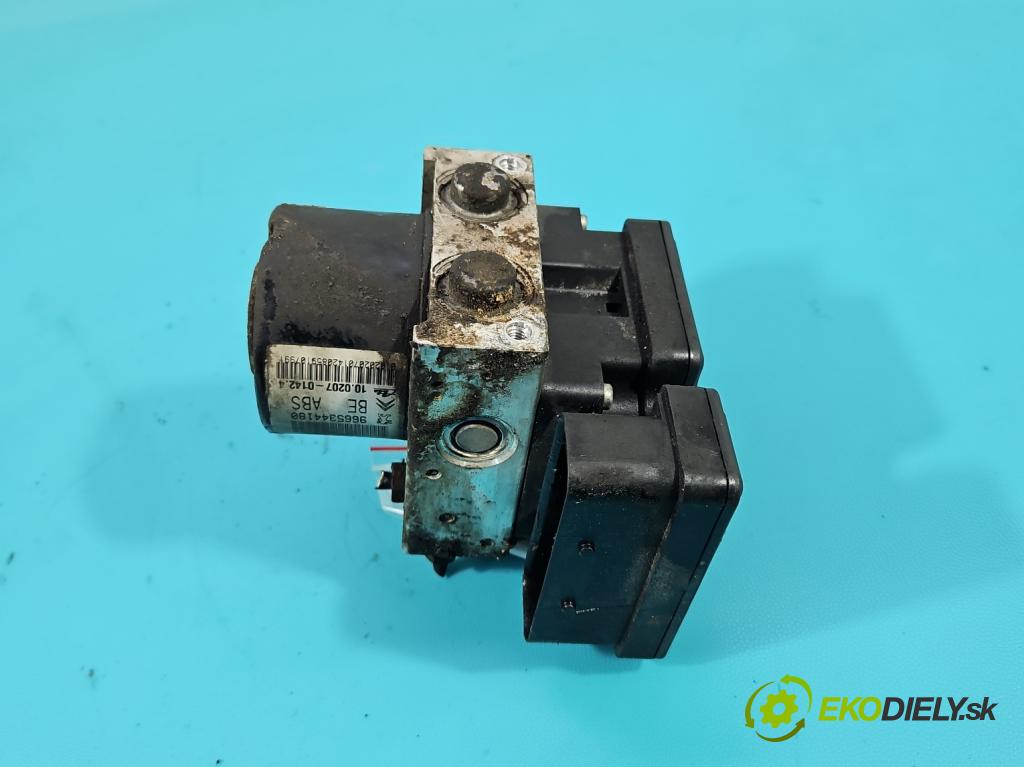 Peugeot 207 1.4 16v 88 HP manual 65 kW 1397 cm3 3- čerpadlo abs 9665344180 (Pumpy ABS)