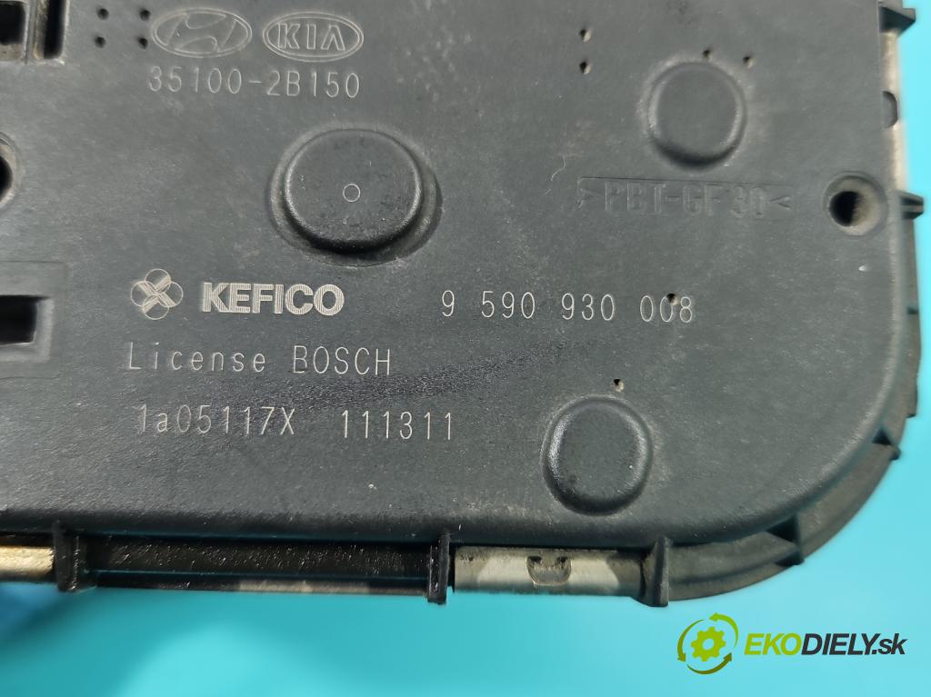 Kia Ceed I 2006-2012 1.4 16v 90 HP manual 66 kW 1396 cm3 5- klapka 35100-2B150 (Škrtiace klapky)