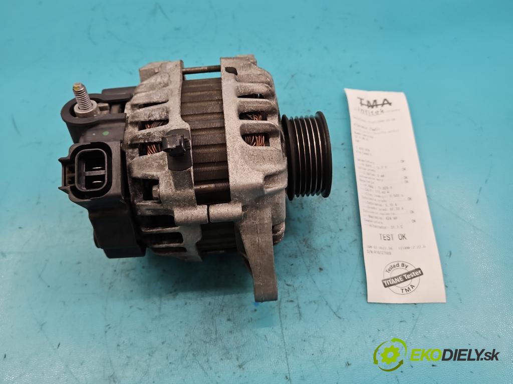 Kia Ceed I 2006-2012 1.4 16v 90 HP manual 66 kW 1396 cm3 5- Alternator 37300-2B101 (Alternátory)