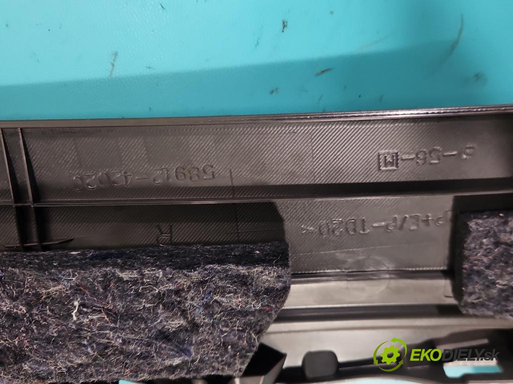 Toyota Rav4 III 2005-2012 2.2 D-CAT 177 HP manual 130 kW 2231 cm3 5- operadlo 58912-42020 (Lakťové opierky)