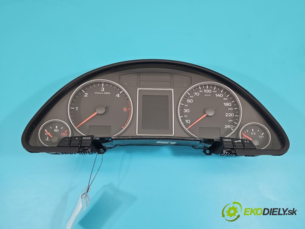 Audi A4 B7 2004-2008 2.0 TDi 170 HP manual 125 kW 1968 cm3 5- prístrojovka/ budíky 8E0920901H (Prístrojové dosky, displeje)