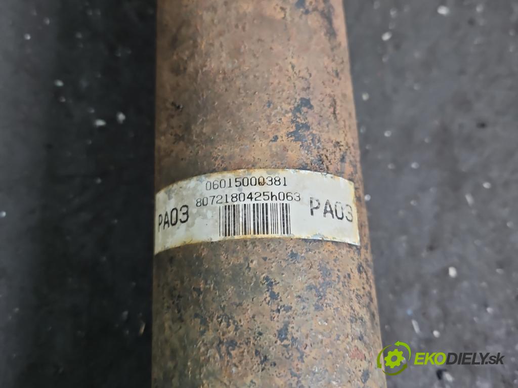 Toyota Rav4 III 2005-2012 2.2 D-CAT 177 HP manual 130 kW 2231 cm3 5- Hřídel: zadné  (Kardaňový hriadeľ)