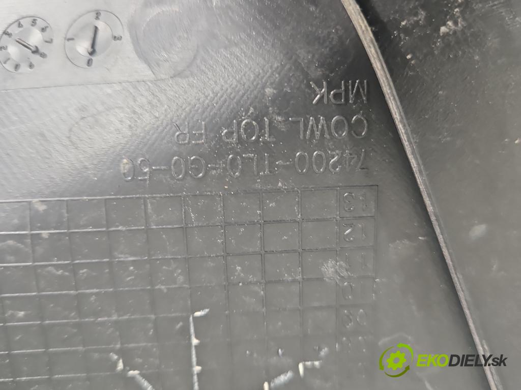Honda Accord VIII 2008-2015 2.0 VTEC 156 hp manual 115 kW 1997 cm3 4- torpédo 74200-TL0-G0-50 (Torpéda)