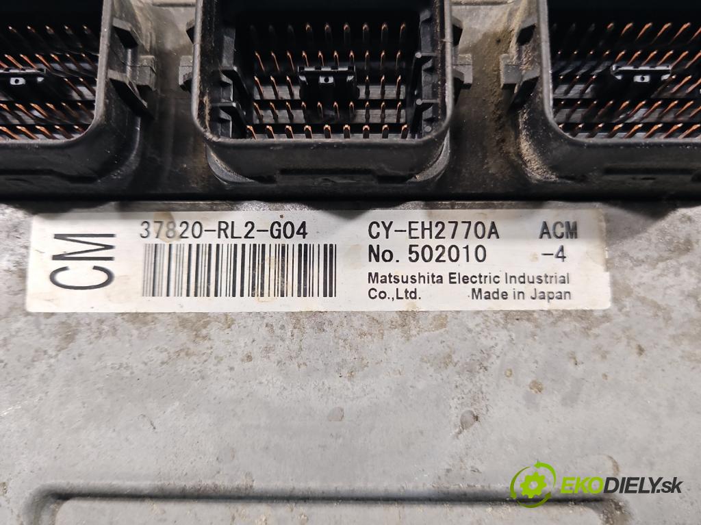 Honda Accord VIII 2008-2015 2.0 VTEC 156 HP manual 115 kW 1997 cm3 4- riadiaca jednotka motora 37820-RL2-G04