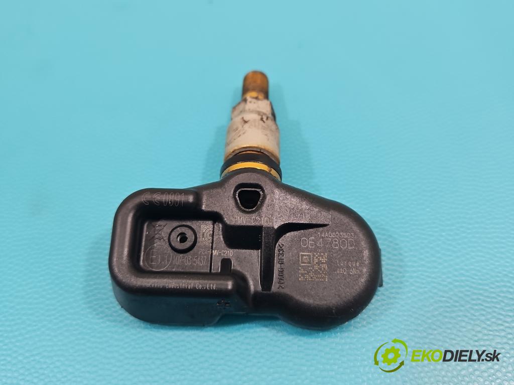 Toyota Yaris III 2011-2020 1.0 VVT-i 69KM manual 51 kW 998 cm3 3- snímač tlaku pneumatika PMV-C210 (Snímače tlaku v pneumatikách)