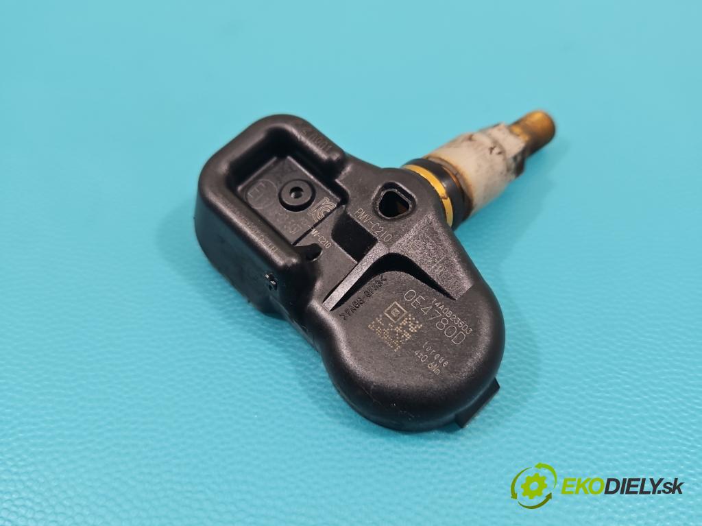 Toyota Yaris III 2011-2020 1.0 VVT-i 69KM manual 51 kW 998 cm3 3- snímač tlaku pneumatika PMV-C210 (Snímače tlaku v pneumatikách)