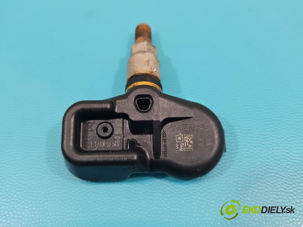 Toyota Yaris III 2011-2020 1.0 VVT-i 69KM manual 51 kW 998 cm3 3- snímač tlaku pneumatika PMV-C210 (Snímače tlaku v pneumatikách)