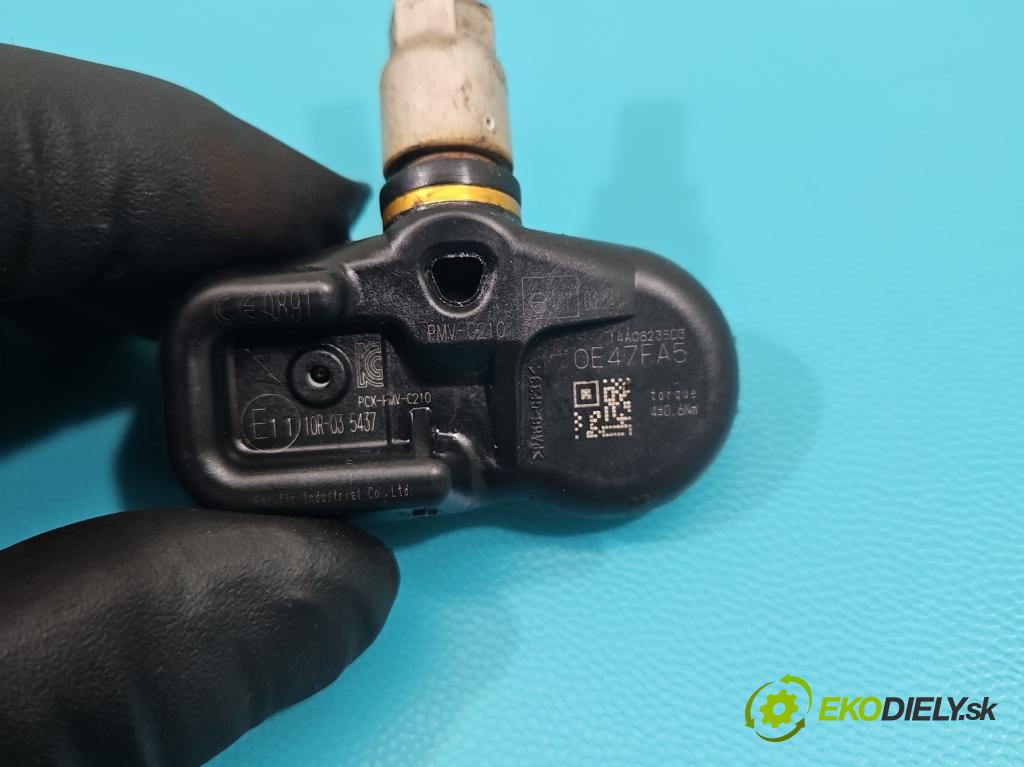 Toyota Yaris III 2011-2020 1.0 VVT-i 69KM manual 51 kW 998 cm3 3- snímač tlaku pneumatika PMV-C210 (Snímače tlaku v pneumatikách)