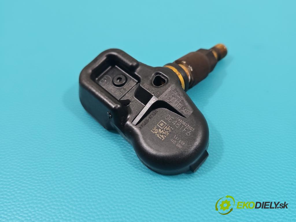 Toyota Yaris III 2011-2020 1.0 VVT-i 69KM manual 51 kW 998 cm3 3- snímač tlaku pneumatika OE47FA5 (Snímače tlaku v pneumatikách)