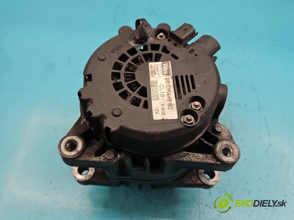 Peugeot 206 1.4 hdi 68 HP manual 50 kW 1398 cm3 5- Alternator 9661544880 (Alternátory)