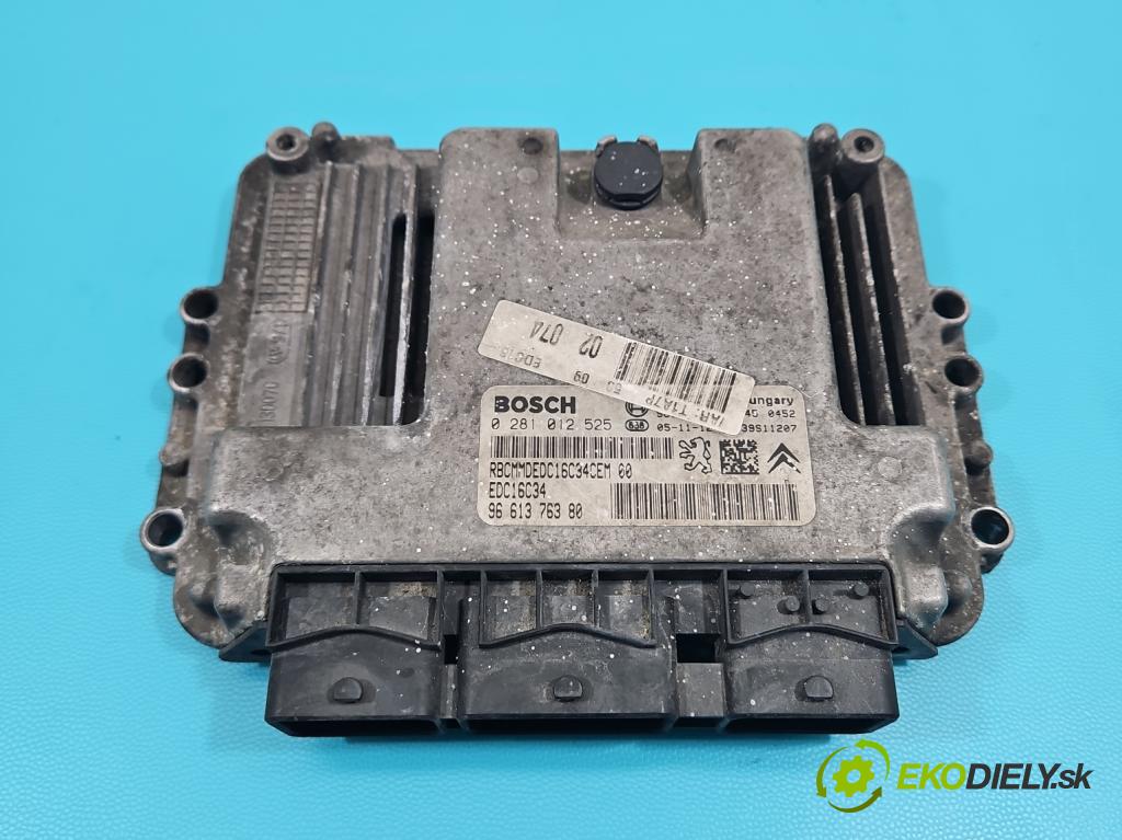 Peugeot 206 1.4 hdi 68 HP manual 50 kW 1398 cm3 5- riadiaca jednotka motora 0281012525