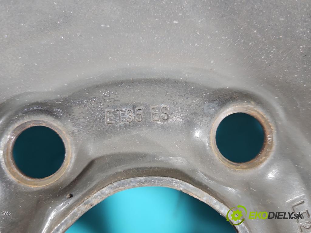 Skoda Fabia II 2007-2014 1.4 16V 86 HP manual 63 kW 1390 cm3 5- Felga oceľový 14"