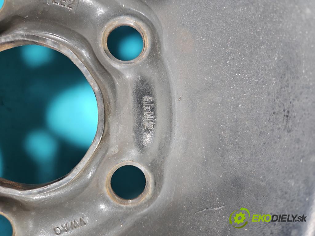 Skoda Fabia II 2007-2014 1.4 16V 86 HP manual 63 kW 1390 cm3 5- Felga oceľový 14"