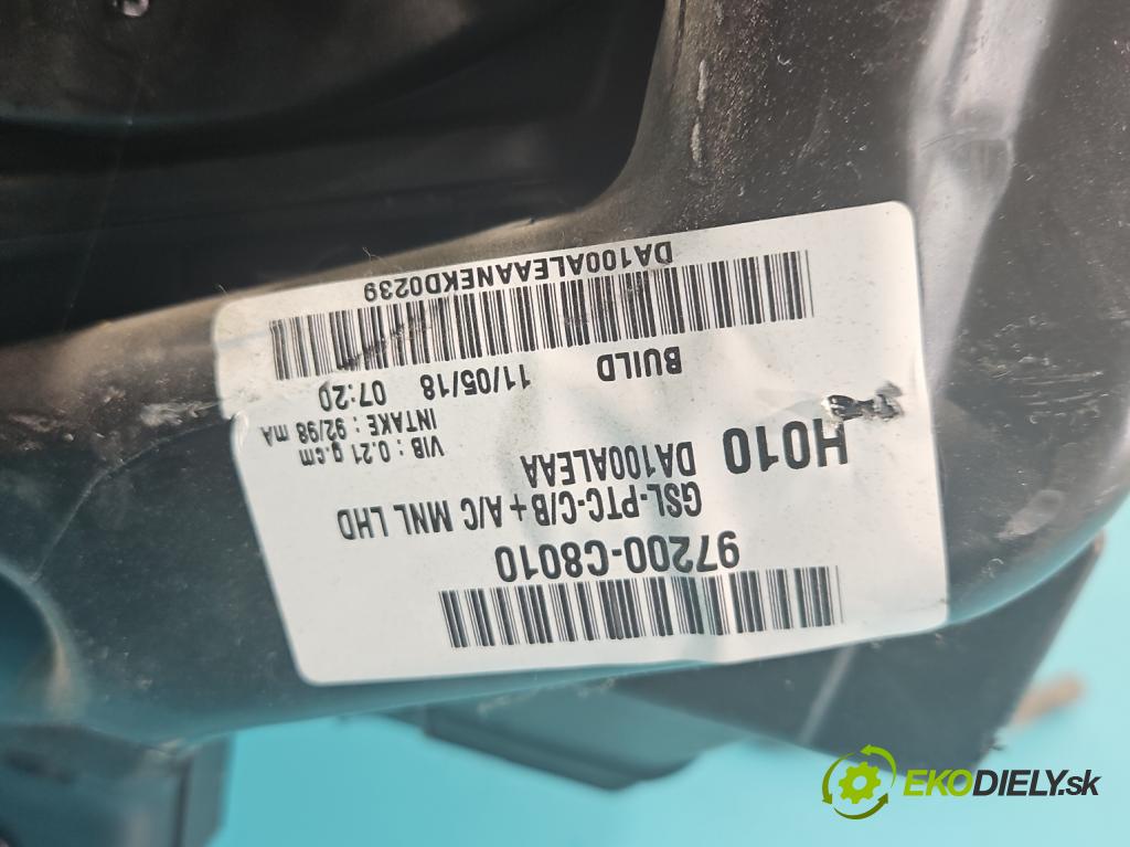 Hyundai i20 II 2014 -2020 1.2 16V (G4LA) 84KM manual 61,8 kW 1248 cm3 5- radiator  (Radiátor kúrenia)