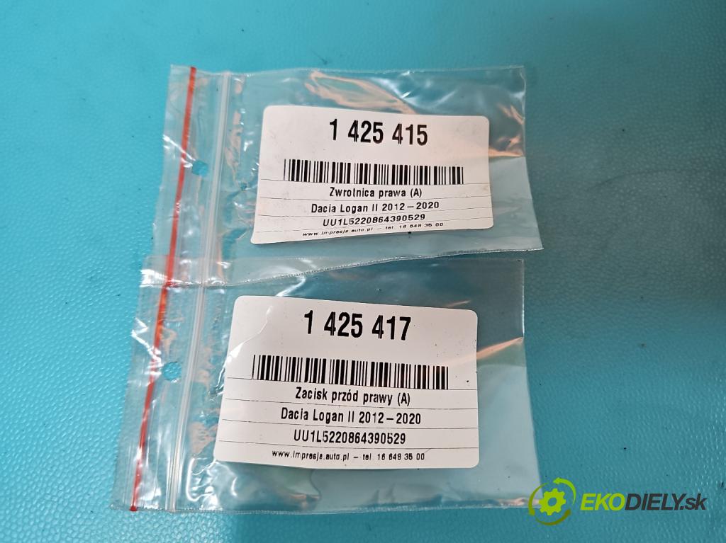Dacia Logan II 2012-2020 1.0 SCe 73 hp manual 54 kW 999 cm3 4- náboj pravé  (Náboje)