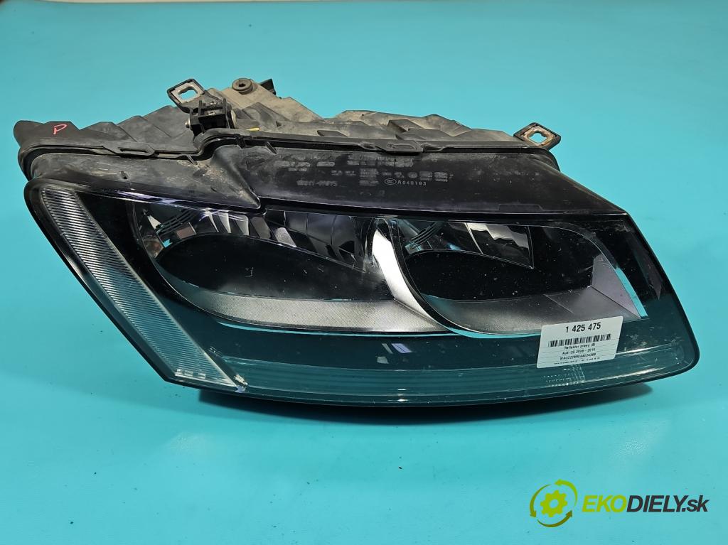 Audi Q5 2008-2016 2.0 TDi 170 HP automatic 125 kW 1968 cm3 5- Reflektor: pravý  (Pravé)