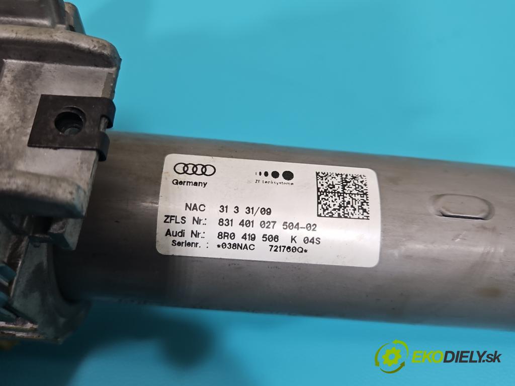 Audi Q5 2008-2016 2.0 TDi 170 HP automatic 125 kW 1968 cm3 5- Stĺpik volant 8R0419506K (Tyč riadenia (volantu))