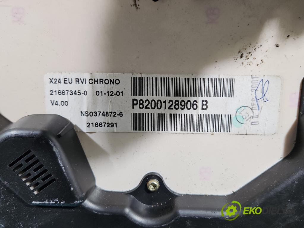 Renault Mascott 1999 - 2010 2.8 TD 86 HP manual 63 kW 2800 cm3 5- prístrojovka/ budíky 8200128906B (Prístrojové dosky, displeje)