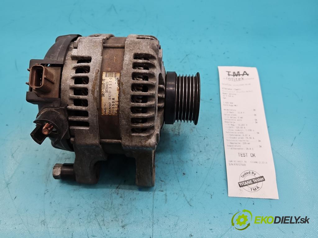 Ford Kuga Mk1 2008-2013 2.0 TDCi 136 HP manual 100 kW 1997 cm3 5- Alternator 3M5T-10300-YD (Alternátory)