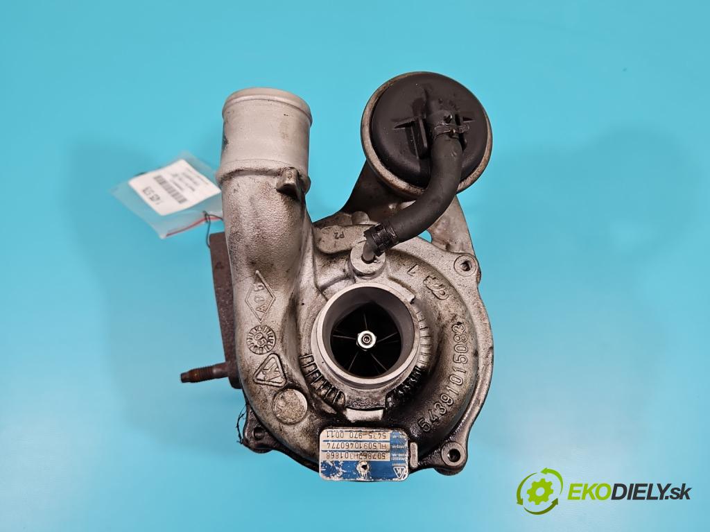 Renault Clio III 2005-2012 1.5 dci 68 HP manual 50 kW 1461 cm3 5- turbodúchadlo, turbo 54359700011 (Turbodúchadlo (kompletné))